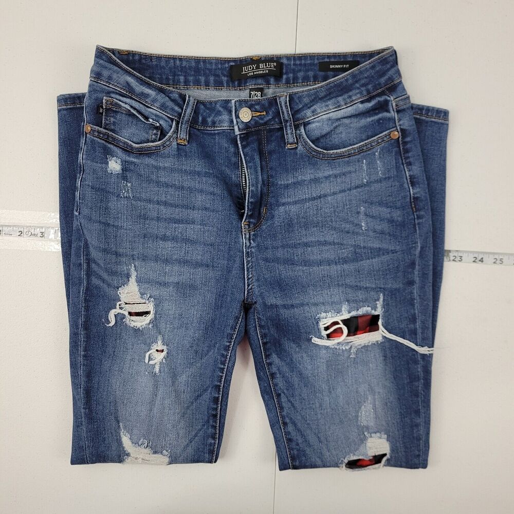 Judy Blue skinny fit jeans blue‎ 7/28 denim womens 3098